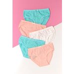 Katia & Bony Kız Çocuk 5'Li Paket Yıldız Desenli Slip Külot,8 Yaş