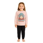 Katia & Bony Kız Çocuk Bubble Desenli Pijama Takımı, 4-5-yas, 22510G2001, Pembe, kız-çocuk