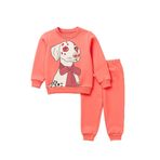 Katia & Bony Kız Çocuk Dalmaçyalı Köpek Desenli Pijama Takımı, 12-13-yas, 22510G2002, Pembe, kız-çocuk