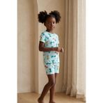 Katia & Bony Kız Çocuk Dinozor Şort Pijama Takımı, 6-7 Yaş, 12612E2001, Desenli, kız-çocuk