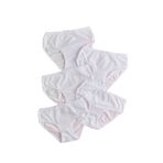 Katia & Bony Kız Çocuk Fiyonklu 5 Li Paket Slip Külot Beyaz,8 Yaş