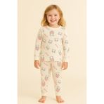 Katia & Bony Kız Çocuk Kalpli Kedi Pijama Takımı, 12-13-yas, 22512G2019, Desenli, kız-çocuk