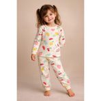 Katia & Bony Kız Çocuk Meyve Pijama Takımı, 2-yas, 22512G2030, Desenli, kız-çocuk