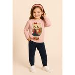 Katia & Bony Kız Çocuk Teddy Desenli Eşofman Takımı, 10-11-yas, 22510G2005, Pembe, kız-çocuk
