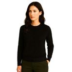 Katia & Bony Premium Bisiklet Yaka Kazak, L/XL, 22510W3002, SİYAH, Kadın