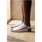 Katia & Bony Renkli Şeritli Step Çorap, Standart, 12601G4013, Kırmızı, erkek