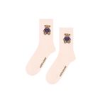 Katia & Bony Teddy Desenli Soket Çorap, 39-42, 22501W3002, Pembe, kadın