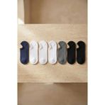 Katia & Bony Unisex 7'li Paket Sneakers Patik Çorap Siyah / Beyaz / Lacivert / Antrasit - 43 - 46 - Siyah - Beyaz - Lacivert - Antrasit