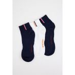 Katia & Bony Unisex Golf 3'lü Step Çorap Lacivert/Lacivert/Beyaz - 39 - 42 - Lacivert - Beyaz