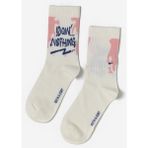 Katia & Bony Unisex Pembe Renkli Baskılı Soket Çorap - 39 - 42 - 003-Pembe