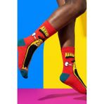 Katia & Bony Unisex Pop Art Angry Soket Çorap - 39 - 42 - 105-Renkli
