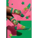 Katia & Bony Unisex Pop Art Karikatürlü Soket Çorap - Çok Renkli - 35 - 38