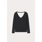 Katia & Bony Uzun Kollu Pijama Üstü Antrasit, L, 22511W3001, ANTRASİT, kadın