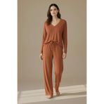 Katia & Bony Uzun Kollu Pijama Üstü, xs, 22511W3001, MOKA, kadın