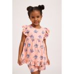 Katia&Bony Fairytale Fırfırlı Kız Çocuk Pijama Üst Pembe - 4 - 5 Yaş