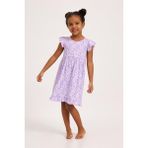 Katia&Bony Lavender Kız Çocuk Gecelik Lila - 2 - 3 Yaş