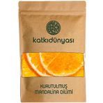 Katkı Dünyası 1 kg Kurutulmuş Mandalina Dilimi