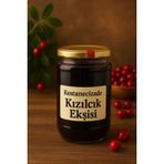 Katkısız Şekersiz Kızılcık(Kiren) Ekşisi 700 Gr