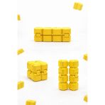 katlaç SARI RENK , infinity cube - sonsuz küp - stres küpü - hareketli küp