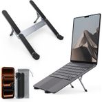 Katlanabilir Ayarlanabilir Laptop Standı, Taşınabilir Ergonomik Notebook Yükseltici