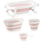 Katlanabilir Banyo Seti Pudra 4 lü Set