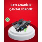 Katlanabilir Drone 1080P Kamera 0-100M Uçuş Mesafeli