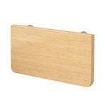 Katlanabilir Duvar Masası Ahşap Açılır Masa Yerden Tasarruflu Yüzen Masa Mutfak Katlanır Masa Oturma Odası Ofis için Geri Çekilebilir Raf Yük Kapasitesi 70 KG (Boyut: 90 x 30 cm)
