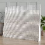 Katlanabilir Kağıt Oda Bölücü Taşınabilir İç Mekan Bölme Ekranı Hafif Gizlilik Bölücü Karton Dekoratif Panel (59x16.8x63 inç) - Ev Ofis Etkinlikleri için İdeal