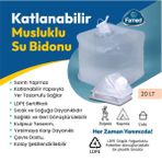 Katlanabilir Kamp Musluklu Su Bidonu 20 LT