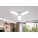 Katlanabilir LED Pervane Ampul 36W E27 6500K 2880 Lümen Beyaz Işık Tavan Aydınlatma