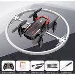 Katlanabilir Mini Bk2 Drone Optik Akışlı Led Işıklı Tek Tuş Kalkış Katlanabilir Tasarım Rc Uzaktan Kumandalı Drone