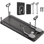 Katlanabilir Pilates ve Egzersiz Aleti, Ev Tipi Pilates İstasyonu, Zayıflamaya ve Sıkılaşmaya Yardımcı, Karın, Kol ve Bacak Çalıştırma, Direnç Bantlı, Zamanlayıcılı, Kaymaz Pedli Spor Platformu