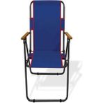 Katlanabilir Plaj Piknik Sandalyesi Mavi 4 Adet - 6456 Ecorce Tube Marron - Polyester