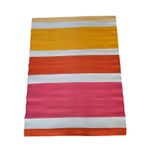 Katlanabilir Plastik Hasır Halı Kilim Piknik Plaj Park Teras Veranda 160x120 cm