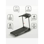 Katlanabilir Uygulamalı Dijital Koşu & Yürüyüş Bandı – 1.5 HP Motor, 4 Kademeli Eğim