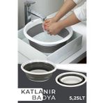 Katlanır Badya Leğen Katlanabilir Badya 5,25 Lt Ak-699