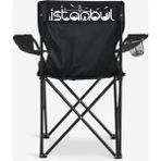 Katlanır Çantalı Rejisör Kamp Sandalyesi Istanbul Baskılı Logolu Özel Kamp - 6456 Ecorce Tube Marron - Polyester