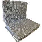 Katlanır Çocuk Yatağı Sünger Yatak Çocuk Oyun Minderi 60X120-4 Cm(Gri Puantiyeli) - Çok Renkli - 60 x 120 cm