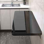 Katlanır Duvara Monte Masa Küçük SpacesLaundry Odası Damla Yaprak TableSpaceSaving Mutfak Yemek Çözümü