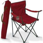 Katlanır Kamp Sandalyesi-Rejisör Koltuğu-Taşıma Çantalı Bordo - 6456 Ecorce Tube Marron - Polyester