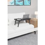Katlanir Laptop Masasi Sehpasi Calisma Yatak Kahvalti Masasi 60X35 Cm Bendir