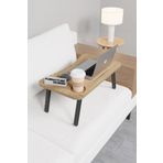 Katlanir Laptop Sehpasi Mdf Tablet Bardaklik Calisma Yatak Kahvalti Masasi Sehpasi 60X35 Cm