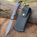 Katlanır Model 21 Cm - Damascus Çelik