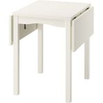 Katlanır Mutfak Masası, Beyaz, 2-4 Kişilik, Katlanabilir, 55/82/109X74 cm - 109 x 74 cm