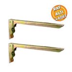 Katlanir Raf Alti Ayagi Metal Ayak 28 X 10 Cm (2 Adet)