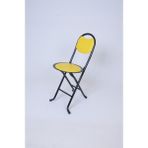 Katlanır Sandalye Mutfak, Kamp, Balkon - 6456 Ecorce Tube Marron - Polyester
