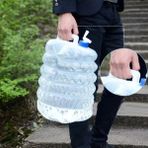 Katlanır Su Bidonu 5Litre Katlanabilir Musluklu Su Bidonu ( Yer Kaplamaz)