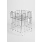 Katlanır Tel Havuz Sepeti | Market ve Mağaza Promosyon Sepeti | Metal Havuz Sepet (80x80 Cm)