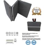 Katlanır Yatak Yer Yatağı Sünger Yatak Taşınabilen Tek Kişilik 80X180 Kara Çatı 6 cm - Çok Renkli - 80 x 180 x 6 cm