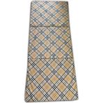 Katlanır Yer Yatağı ve Tek Kişilik Sünger Katlanır Minder Yatak 70X180 cm 6 Cm-Kahverengi Ekose - Çok Renkli - 70 x 180 cm